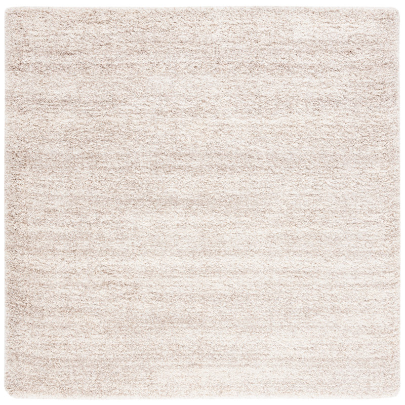Tapis ivoire Jon-Paul, Carré 7 pi, Ivory/Beige 