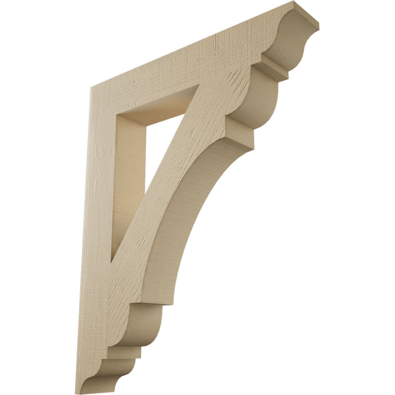 Support en bois de cèdre brut olympique Traditional, H 40 po x l 5,5 po x P 32 po