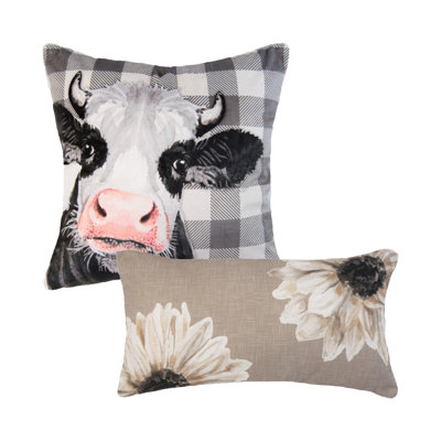 Ensemble d'oreillers décoratifs de ferme 2 pièces Donna Sharp Augusta