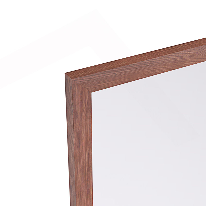 Miroir de salle de bain moderne, 40,05 po x 60,05 po, Noyer