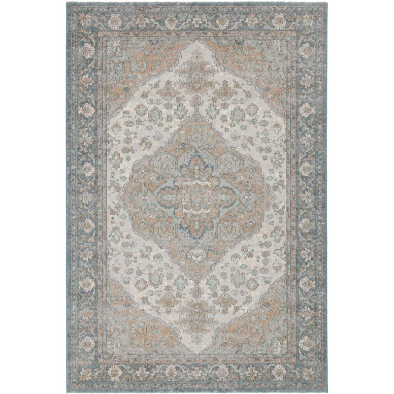 Caseylee Oriental Wool Area Rug, Rectangle 240 x 340cm
