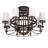Saxony 8 - Light Dimmable Empire Chandelier