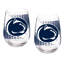 Ensemble de 2 verres à vin sans pied sous licence officielle Collegiate, 50 cl.-1574323896