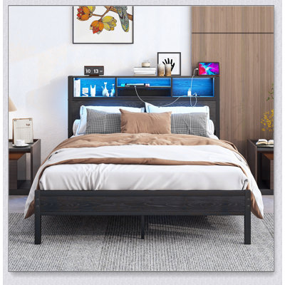 Black / Double Bed