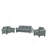 Couch Comfortable Sectional Couches Set 1+2+3-2008721748-2008721746
