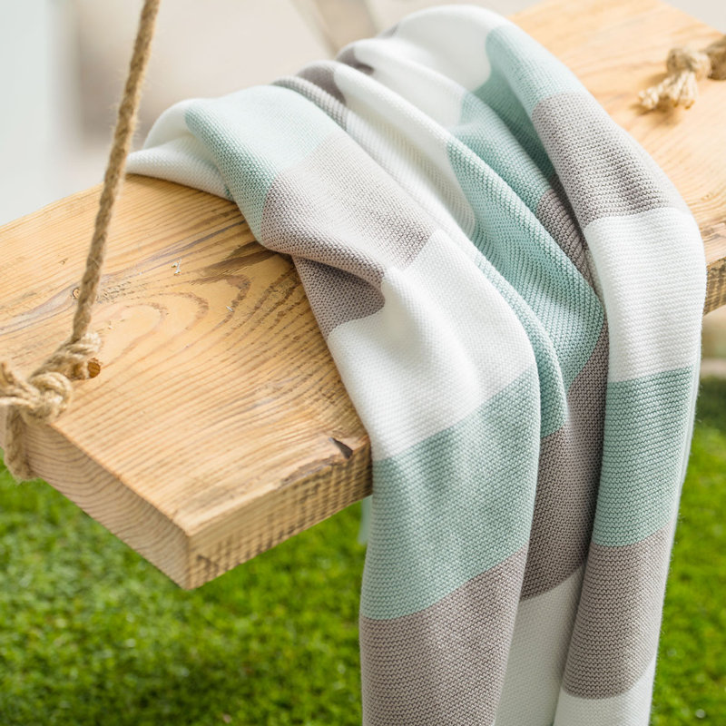 Cotton Baby Blanket, Green