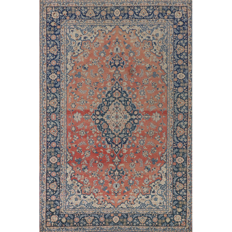Distressed Area Rug 7x10