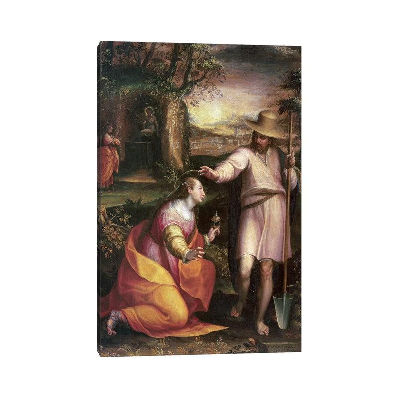 Noli Me Tangere (Touch Me Not), 1581 by Lavinia Fontana - Wrapped Canvas Painting