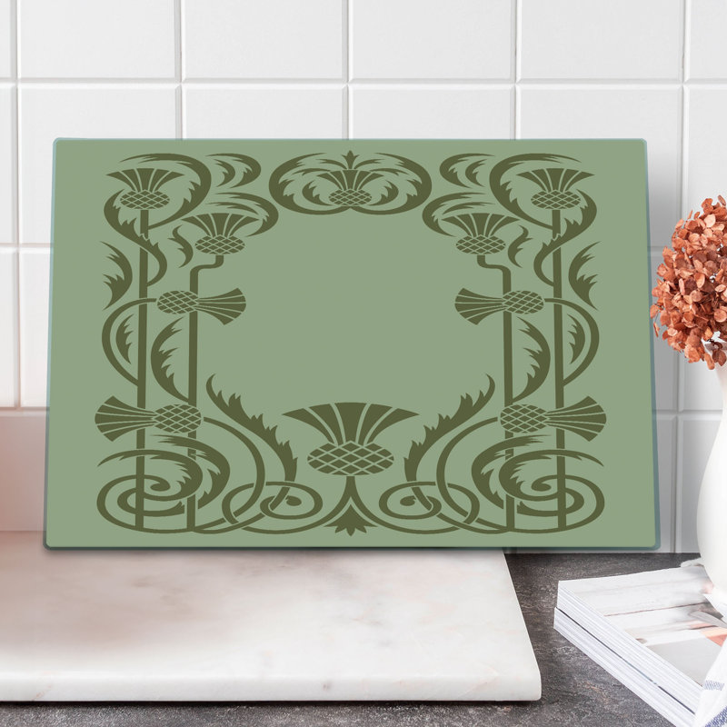 Planche à découper Art Nouveau Ambesonne
