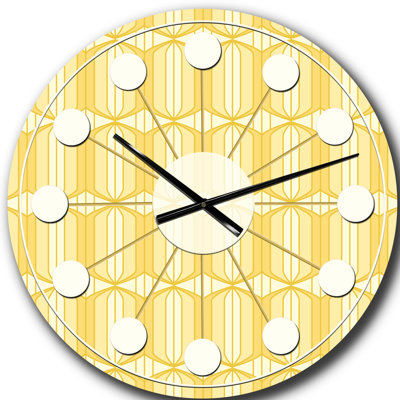 Horloge murale rétro Mid-Century
