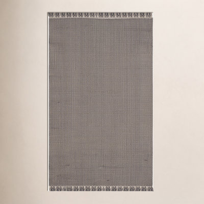 Bester Hand Woven Cotton Geometric Rug