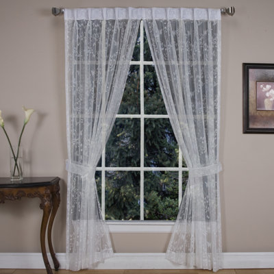 Stoltz Semi Sheer Curtain Pair