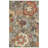 Blossom Hand Tufted Wool Cotton Floral Rug in Red/Green-1348721140