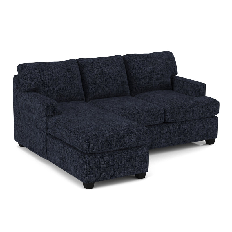 Canapé modulaire réversible avec repose-pieds de 80,5 po de largeur, Cardigan charbon, Ressorts intérieurs