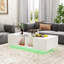 Table basse moderne avec rangement