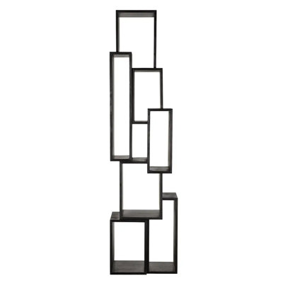 Lincoln Solid Wood Geometric Bookcase
