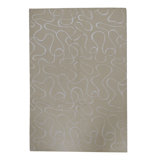 Geometric Area Rug in Gray