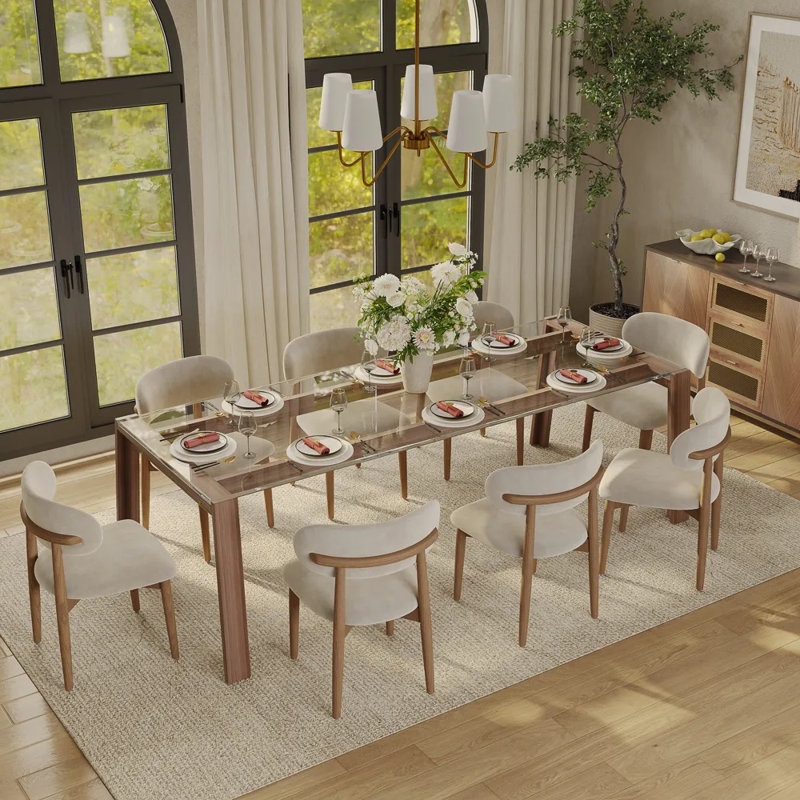 94" Large Rectangular Dining Table