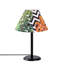Lampe de table noire 18,11 po Crank