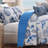 Bebejan Shells And Seaplants 5 Piece Reversible Comforter Set-127684216