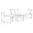 Braxter Wicker 4 - Person Patio Conversation Set with Cushions-590741268