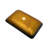 Bathroom Vessel Sink Above Counter Amber Gradient Tempered Glass Bowl Square Sink For Bathroom, Tempered Glass Vessel Sink With Pop-Up Drain (No Faucet)-120676342