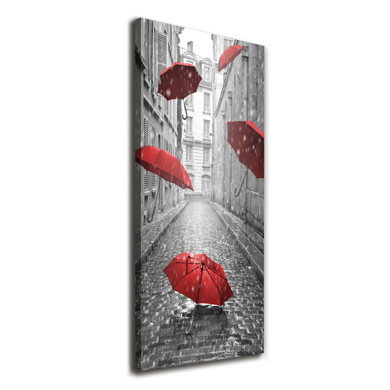 Parasol France - Wrapped Canvas Print