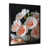 Black Single Picture Framed Canvas selected