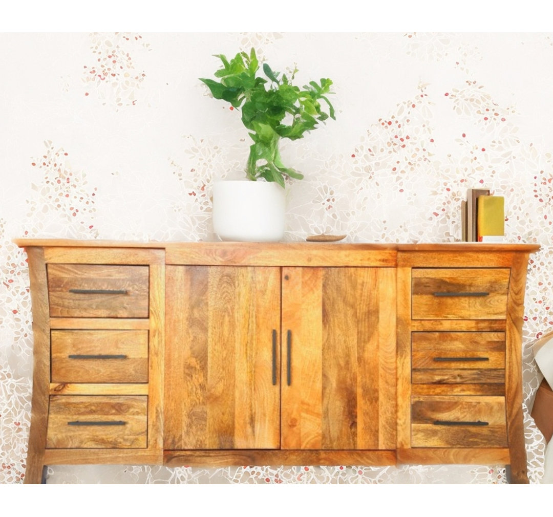 Gizeh Sideboard Kommode Schrank Anrichte Büffet Möbel Holz massiv vintage asiatisch