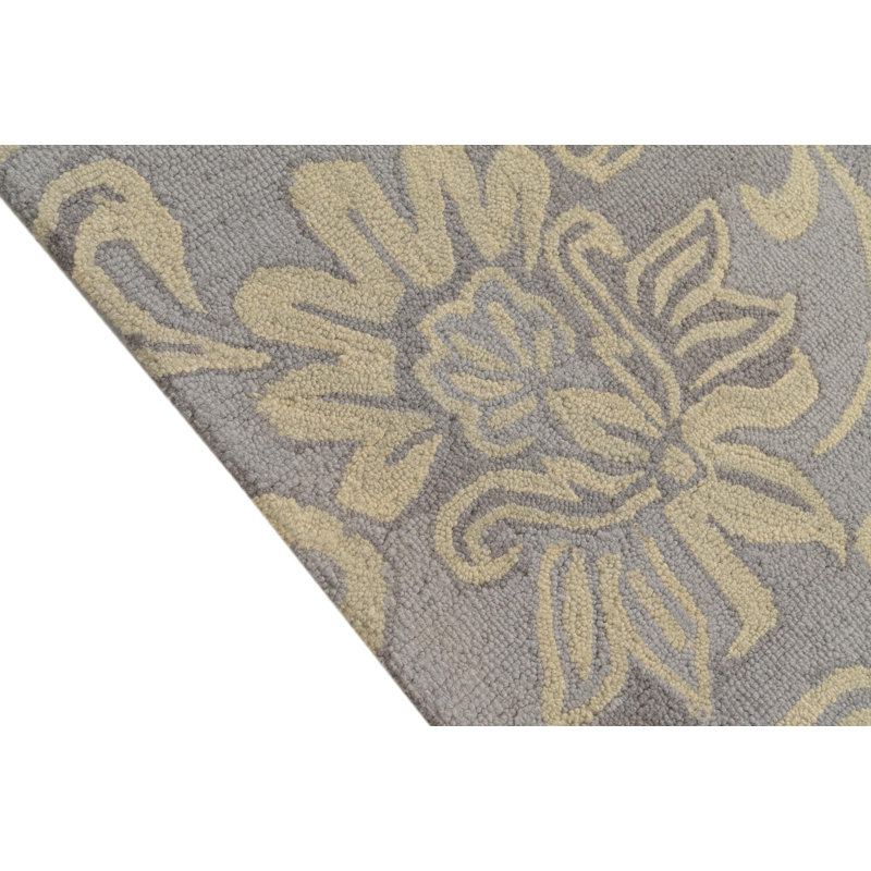 Tapis gris clair 5x8 Pimentel
