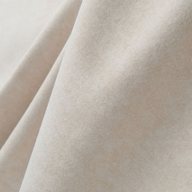 Causeuse-coussin blanche 100% polyester, H 35,43 po x l 82,68 po x P 37,01 po