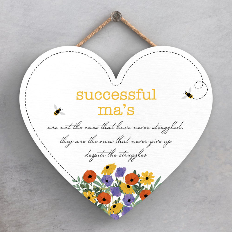 Words And Text Wall Decor, 16cm H x 17cm W x 0.9cm D