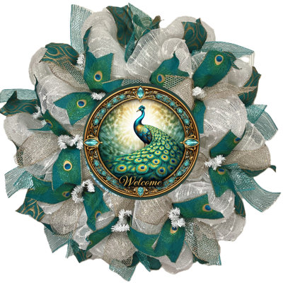 Peacock All Occasion Wreath