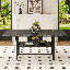 71" X 35.4" Dining Table With 43.3" X 19.7" Storage Platform | Gift Idea-121083298