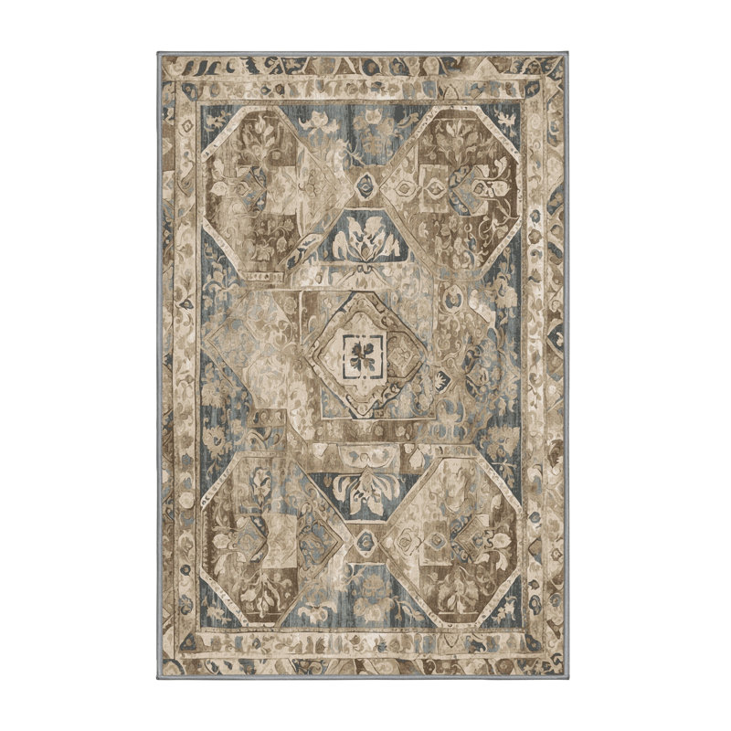 Victorian Grace Rug, Rectangle 4' x 6'