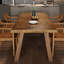Ensemble de table de salle à manger en bois massif de style américain-105835037-105835039