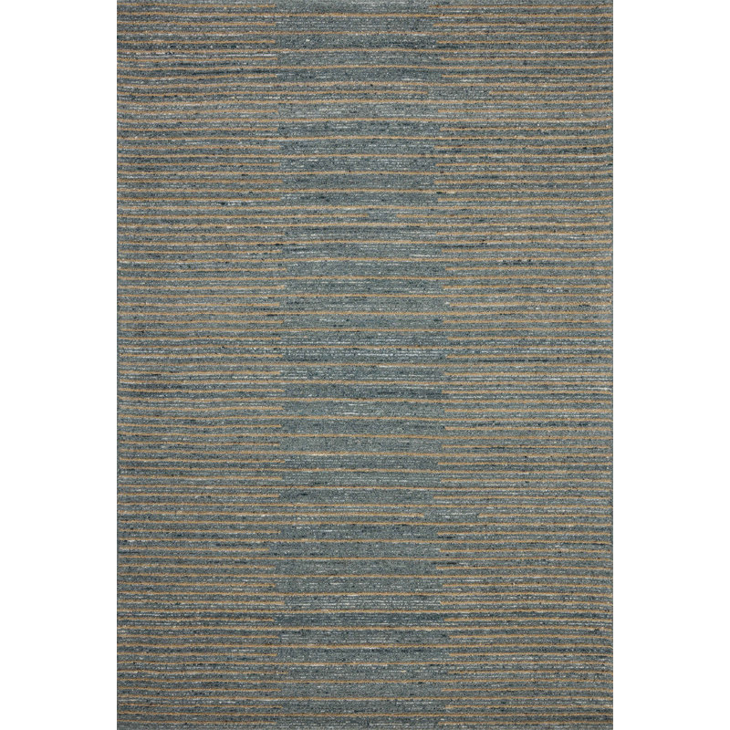 Slate / Natural Area Rug, Runner 2'6" x 7'6"