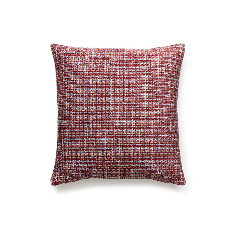 Sahara Square Pillow Cover & Insert, Raspberry Fizz
