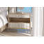 Water 2 - Drawer Solid Wood Nightstand