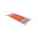 Azizi Striped Hand Woven Cotton Orange Rug
