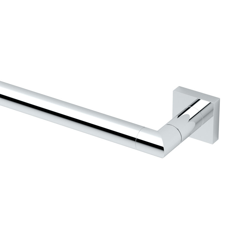Porte-serviettes Glam Too, H 1,75 po x L 31,75 po x P 3,25 po, Chrome chrome