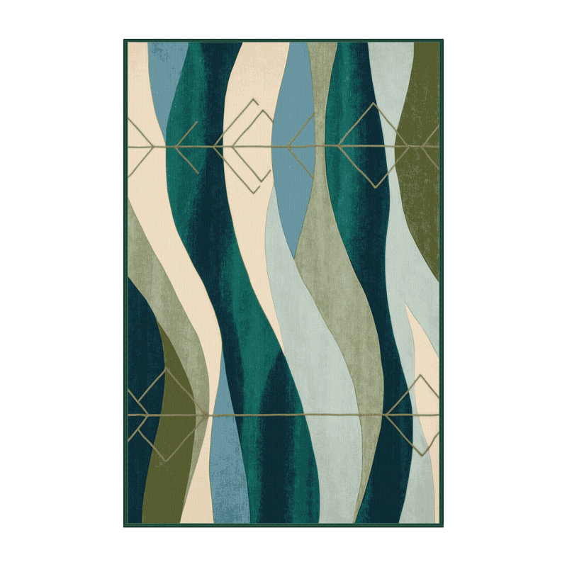 Stellar Blooms Rug, Rectangle 8' x 10'
