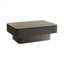 Table basse cannelée à plateau relevable avec rangement caché et mécanisme de fermeture en douceur en gris-1073779467