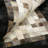 Genuine Beige Cowhide Patchwork Rug With Black Border 8.83 X 12 Ft-1702475556