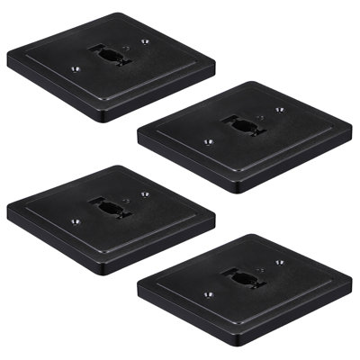 Auvent 4 pouces de type H à rail monopoint, connectez le luminaire H à la boîte électrique