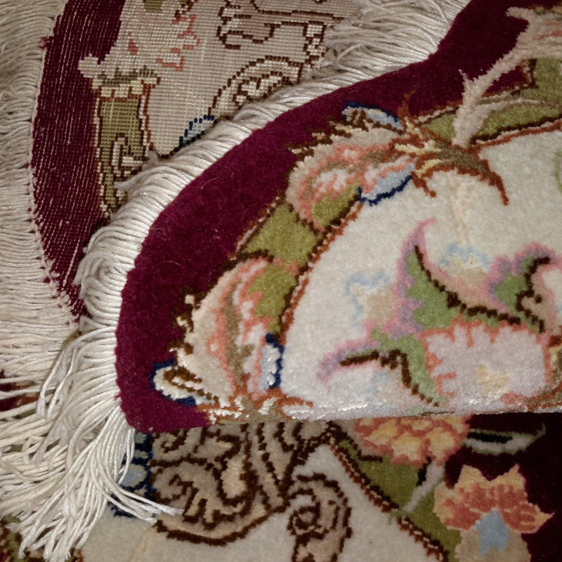 Katrea Oriental Area Rug in Red
