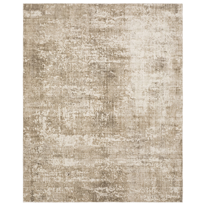 Tapis brun / beige Azaiah, Rectangle 10 pi x 14 pi