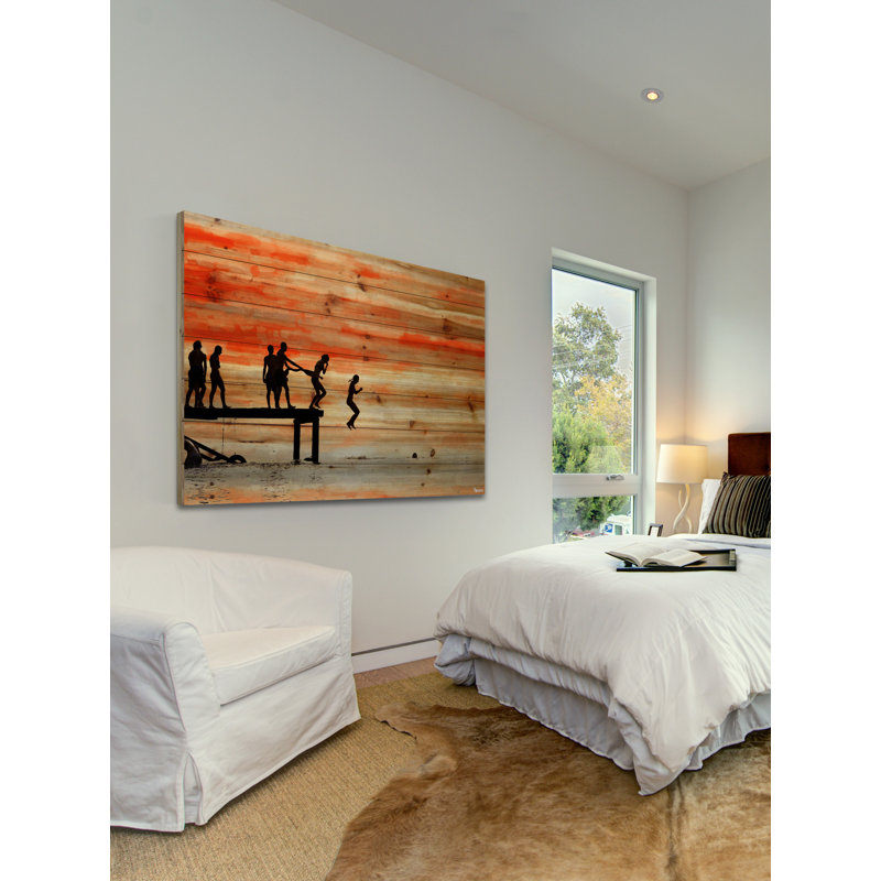 " Caught Ya " by Parvez Taj, 24" H x 36" W x 1.5" D
