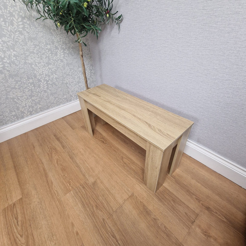 Dining Set of 2 Benches, Gold