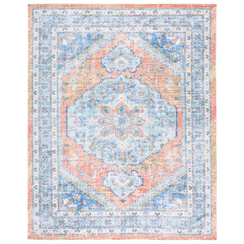 Broadbent Hand Loomed Performance Oriental Rug, Rectangle 8' x 10'